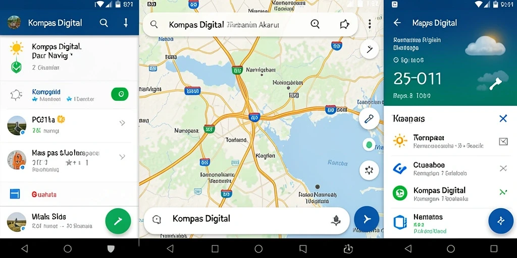 Tampilan antarmuka PG11 yang sederhana dan informatif untuk navigasi yang tepat.