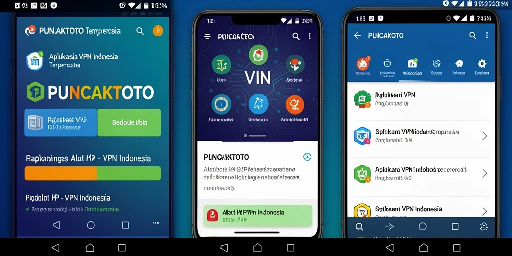 Antarmuka PUNCAKTOTO yang user-friendly dan fungsional.